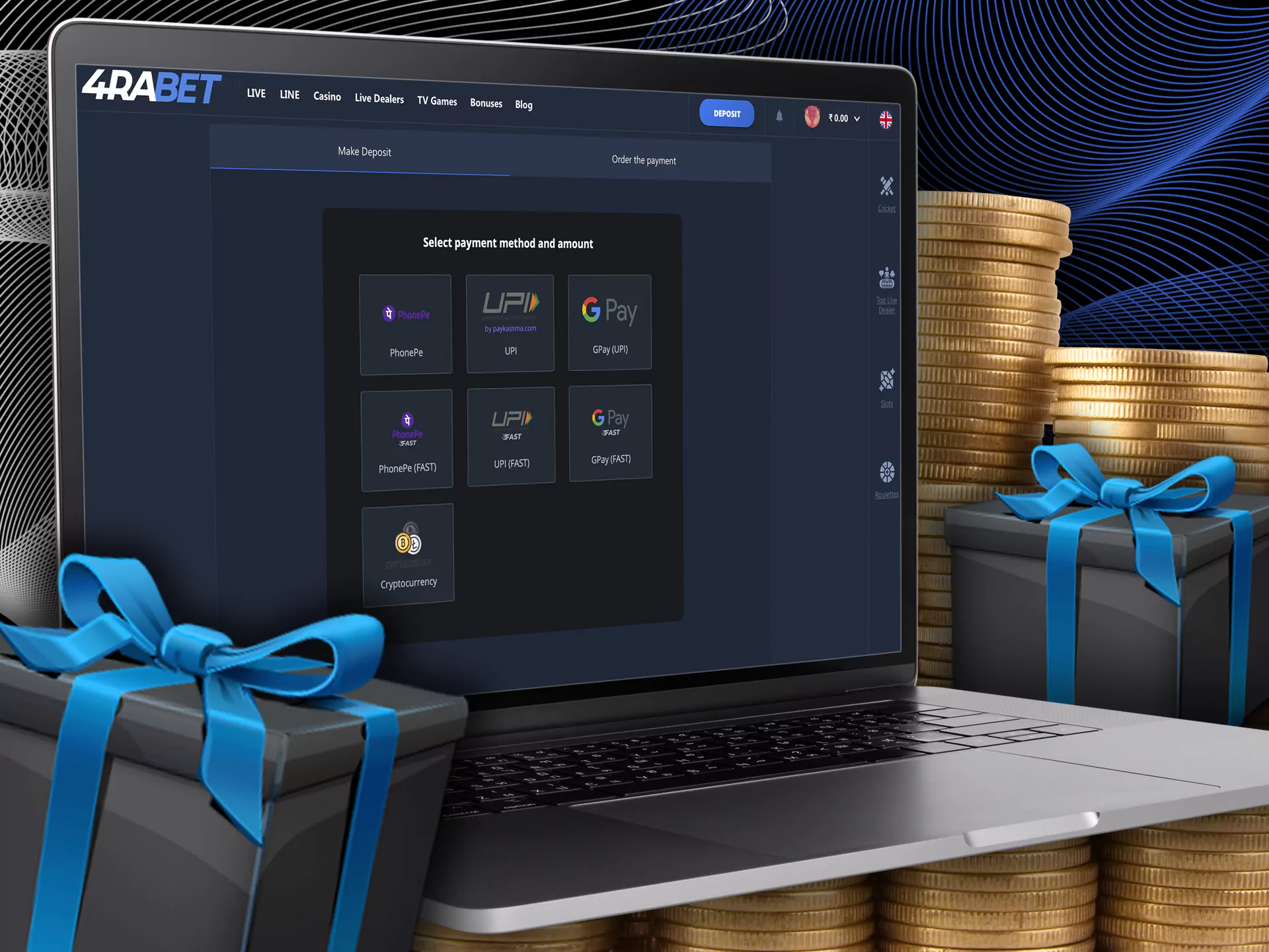 All you need to know about the first deposit to get a 4rabet welcome bonus.